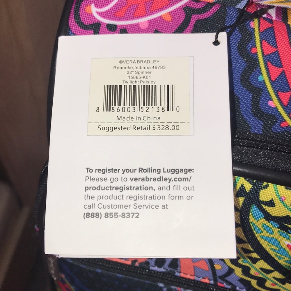 Vera Bradley Carry On - Picture 6 of 11